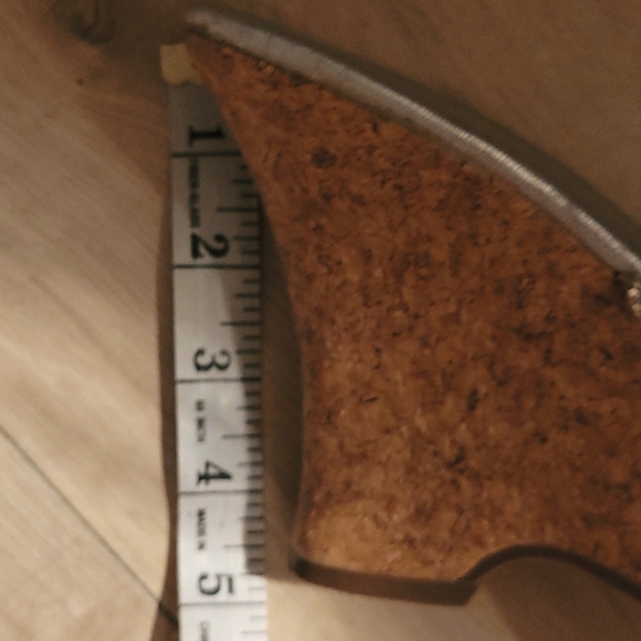 3/$40- Cork Wedge sandals, size 8.5 - Picture 7 of 8